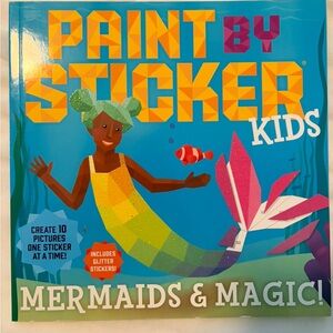 Paint by Sticker Kids: Mermaids & Magic Activity Book